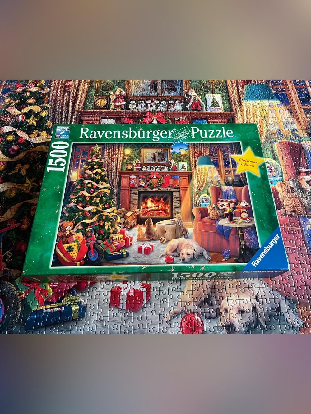 Ravensburger Christmas Eve 1500-Piece Jigsaw Puzzle